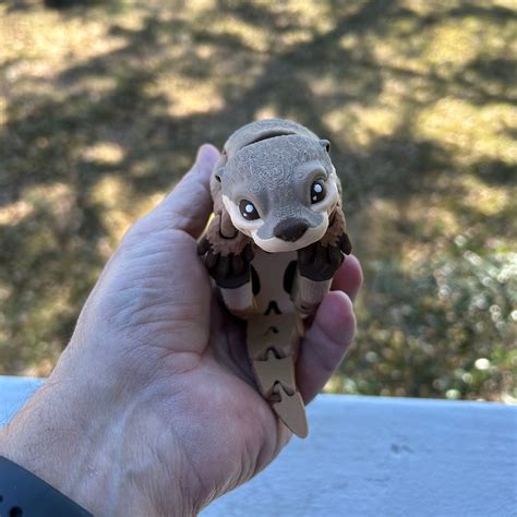 River Otter - 3d Printed Fidget Toy – R & M Southern, LLC