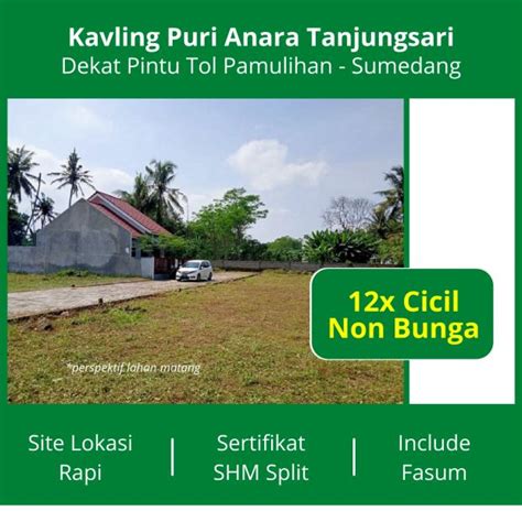 Menit Alun Alun Tanjungsari Kavling Shm Sumedang