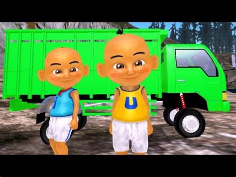 UPIN IPIN BAHAGIA MENEMUKAN TRUK OLENG GREEN DI ATAS BUKIT HUTAN PADA