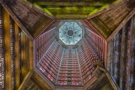 Interior Of St Joseph S Church Eglise Saint Joseph Du Havre By Auguste