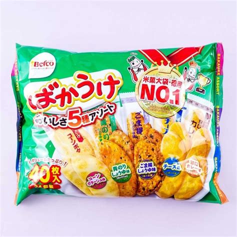 Befco Kuriyama Bakauke Rice Crackers Assorted Japanese Snacks