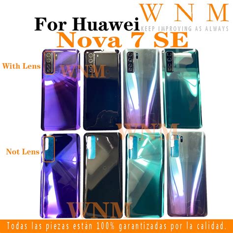 Back Battery Cover Housing For Huawei Nova 7 Se 7se P40 Lite 5g With