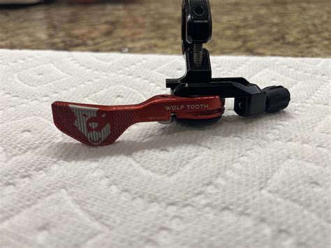 Wolftooth Dropper Lever M Clamp Red For Sale