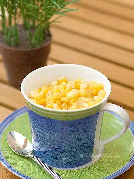 Cup Corn Recipe (5-minute Microwave Method)