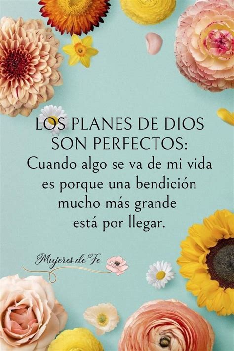 Pin de Confía en Dios en Mujeres de Fe Frases de bendiciones Frases