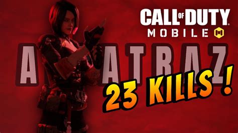 23 KILLS LEGENDARY RANK ALCATRAZ GAMEPLAY CODM YouTube