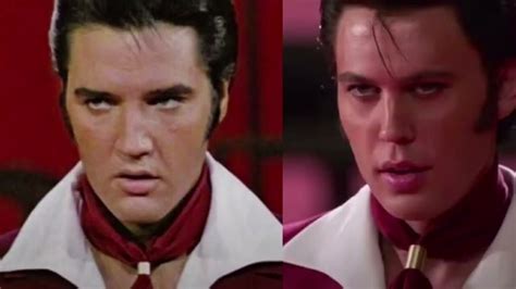 Austin Butler and Elvis Presley: 68 Comeback Special Comparison