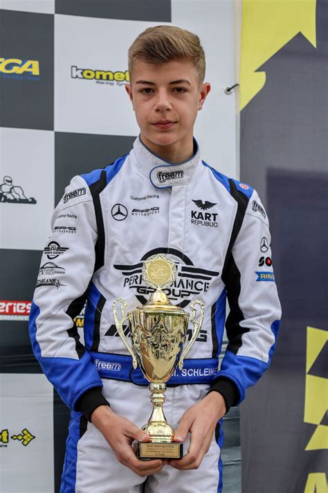 Maximilian Schleimer Im Favoritenkreis Beim Adac Kart Masters Kart