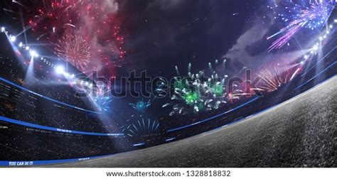 Stadium Soccer Fireworks: Over 2,225 Royalty-Free Licensable Stock ...