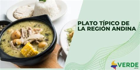 Plato típico de la región Andina Colombia Verde