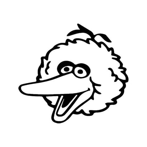 Big Bird Sesame Street Vinyl Sticker