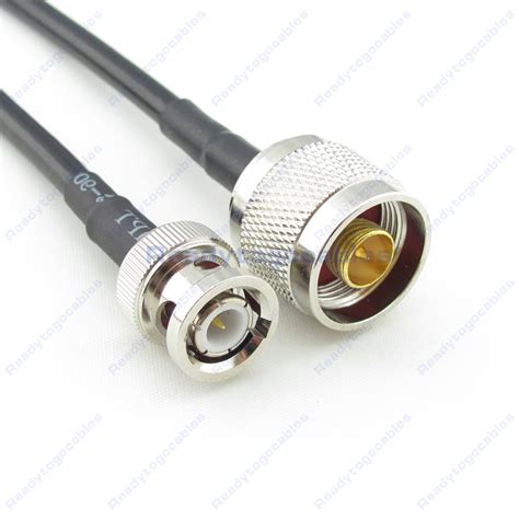 Bnc Male To N Type Male Rg Cable Readytogocables