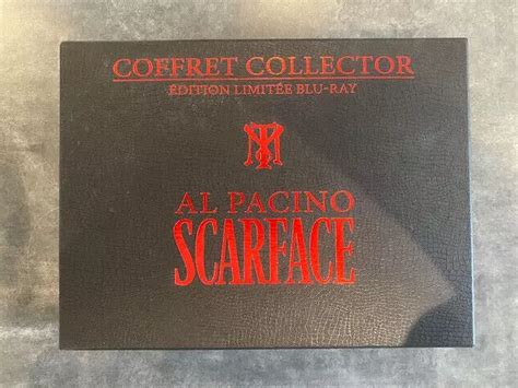 SCARFACE FILM DE BRIAN DE PALMA COFFRET ULTRA COLLECTOR BLU RAY