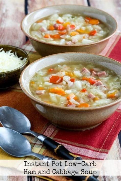 Ham And Cabbage Soup From Kalyn S Kitchen Instant Pot Slow Cooker Or