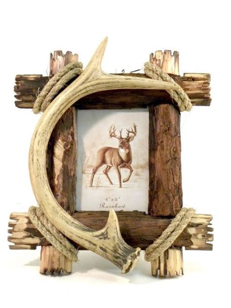 Antler 4x6 Frame Frame Antlers Deer Horns