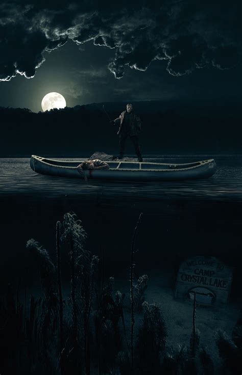 Friday The 13th Return To Camp Crystal Lake Horror Artwork Horror