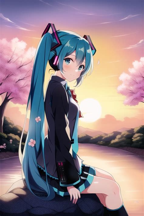 Hatsune Miku on Twitter NovelAI 初音ミク https t co 4BktCnkh7Q Twitter