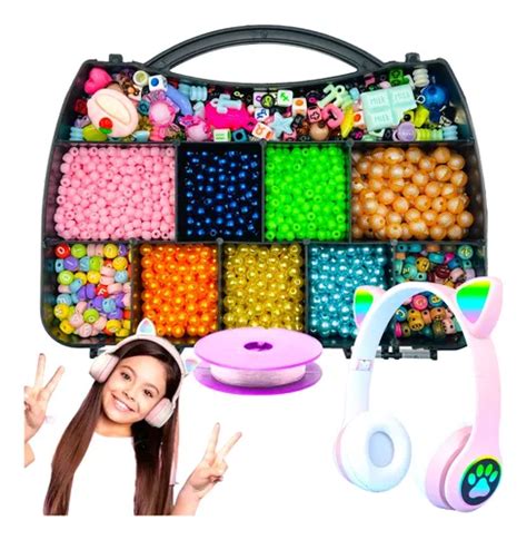 Kit Mi Anga Montagem Bijuteria Pulseira Colar Infantil Mercadolivre