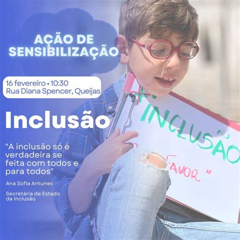 Ação de Sensibilização sobre Inclusão e cultura