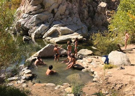 Soaking With Naked People At The Deep Creek Hot Springs Deep Creek