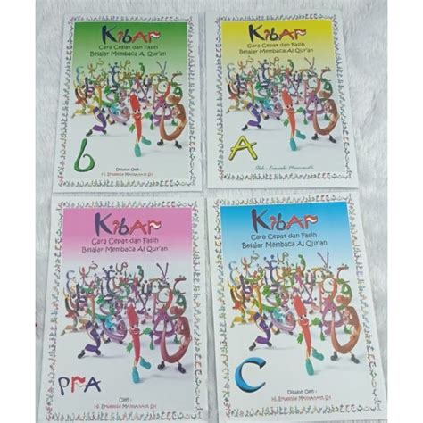 Jual Buku Kibar Cara Cepat Dan Fasih Belajar Membaca Alquran Full Color