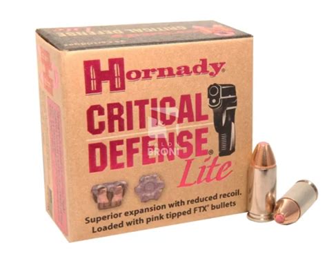 Amunicja Hornady X Gr G Ftx Critical Defense Light Salon Broni