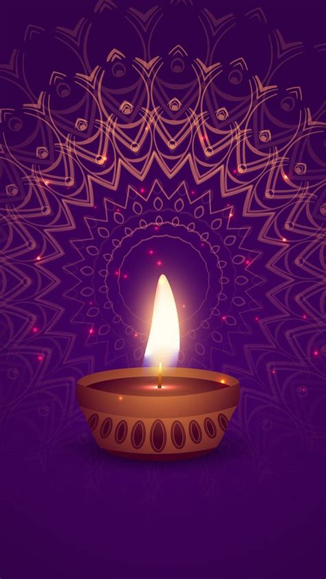 Happy Diwali Mandala Mobile Wallpaper Wishes Diwali Wallpaper Happy