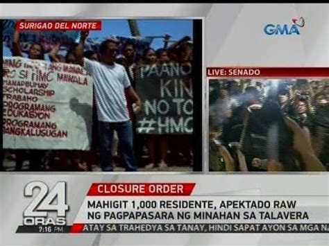 Oras Mahigit Residente Apektado Raw Ng Pagpapasara Ng