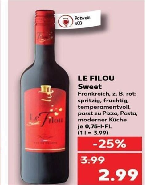 LE FILOU Sweet Tilbud Hos Kaufland