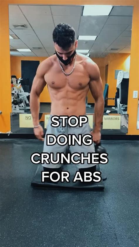 Stop doing crunches for abs do this instead – Artofit