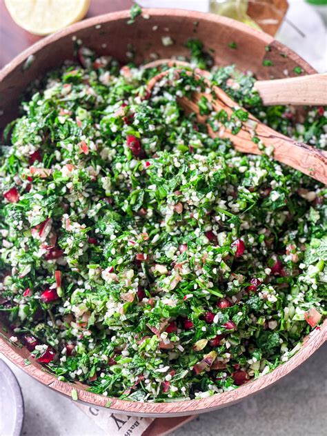 Authentic Lebanese Tabbouleh Salad Poetry Of Spices