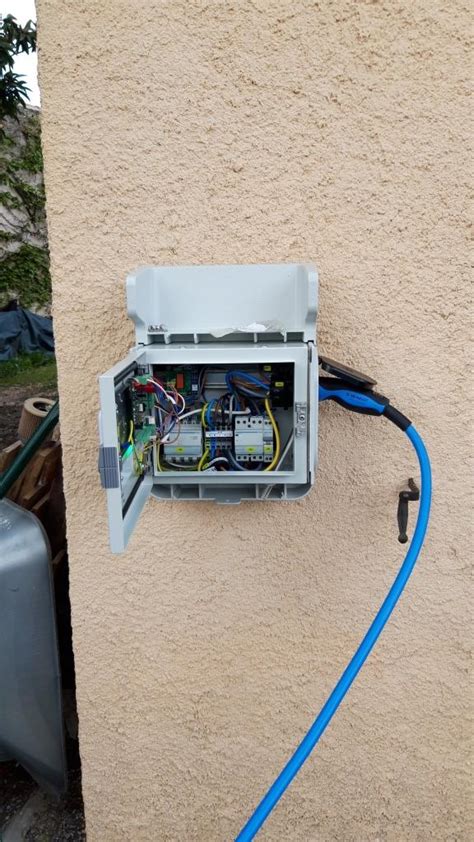 Installation d une borne de recharge 22 kw pour Véhicule électrique