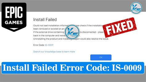 How To Fix Epic Games Install Failed Error Code Is Working