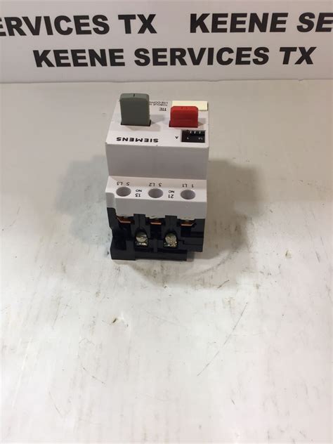 Siemens Motor Starter Protector 3ve1010 2g Ebay