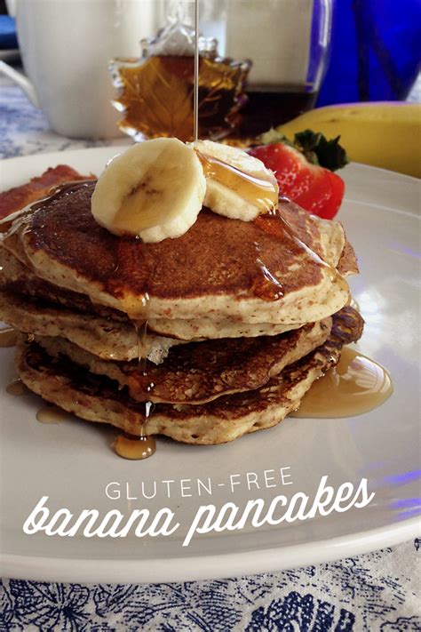 Gluten Free Banana Pancakes