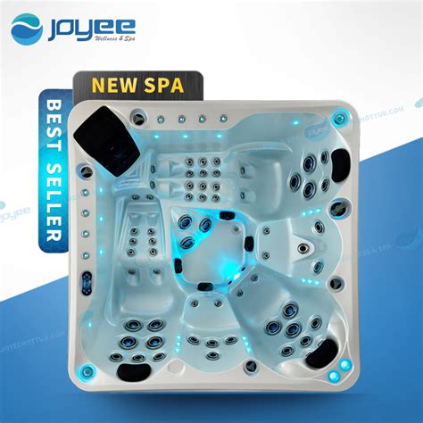 Joyee 5 Seats Acrylic Pool Balboa Hot Tub Outdoor Whirlpool SPA Bath