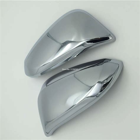 Free Shiping For Hilux Revo Abs Chrome Rear View Mirror Cover For