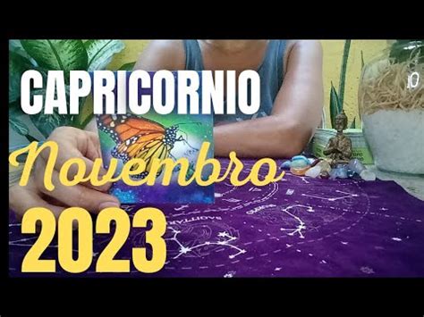 CAPRICÓRNIO NOVEMBRO DE 2023 YouTube