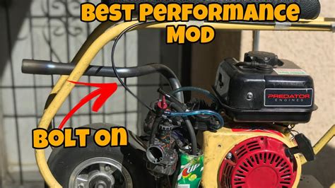 Best Bolt On Performance Mods For Predator Mini Bike Predator