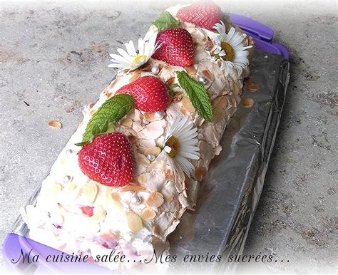 Recette Meringue Roul E Aux Fraises Et Chamallows