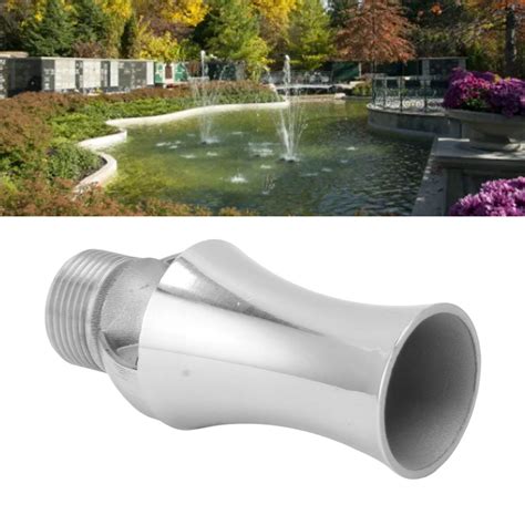 Stainless Steel Ice Tower Cascade Cedar Water Fountain Nozzle Ice Tower