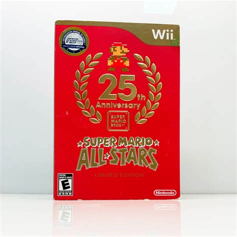 Jogo Super Mario All Stars Limited Edition Nintendo Wii Usado Mundo