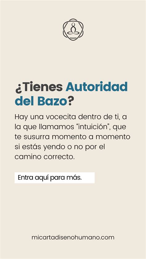 Tienes Autoridad del Bazo Estás a un solo clic de adentrarte en el