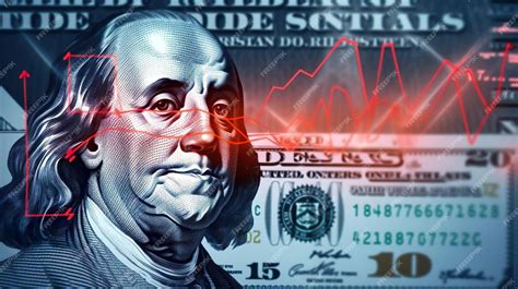 Premium AI Image | Benjamin Franklin face on USD dollar banknote