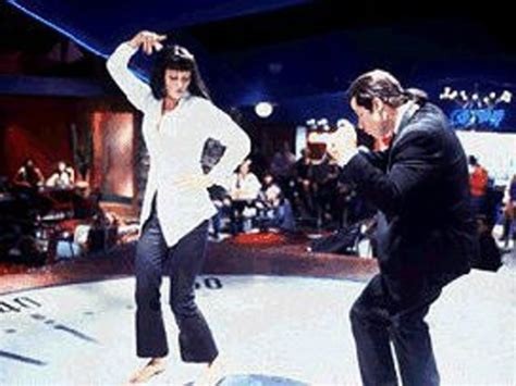 Pulp Fiction Twist Contest Dance The Famous Dance Scene