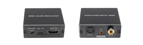 Extracteur HDMI ARC Vers SPDIF Jack 3 5mm CEC Audiophonics