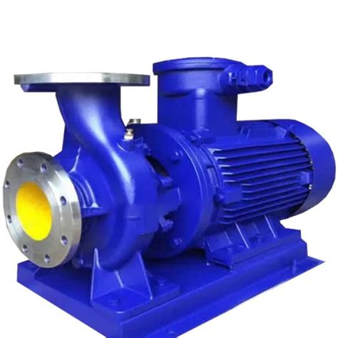 Horizontal Explosion Proof Stainless Steel Pipeline Pump Single Stage