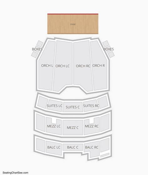 Bijou Theatre Seating Chart: A Visual Reference of Charts | Chart Master