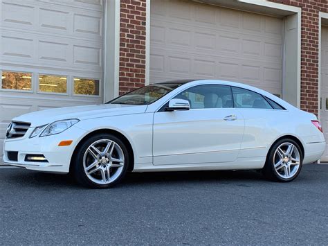 2013 Mercedes Benz E Class E 350 Coupe Sport P2 4matic Stock 190325