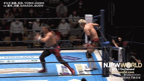 Njpwworld On Twitter RainmakerXokada Dropkick NO Sign Up Required